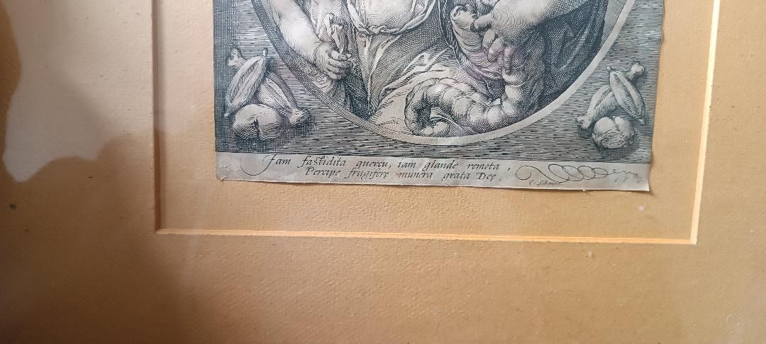 Pin Engraving . Cerere Hendrik Goltzius (1558 1617) Cerere photo vinterior