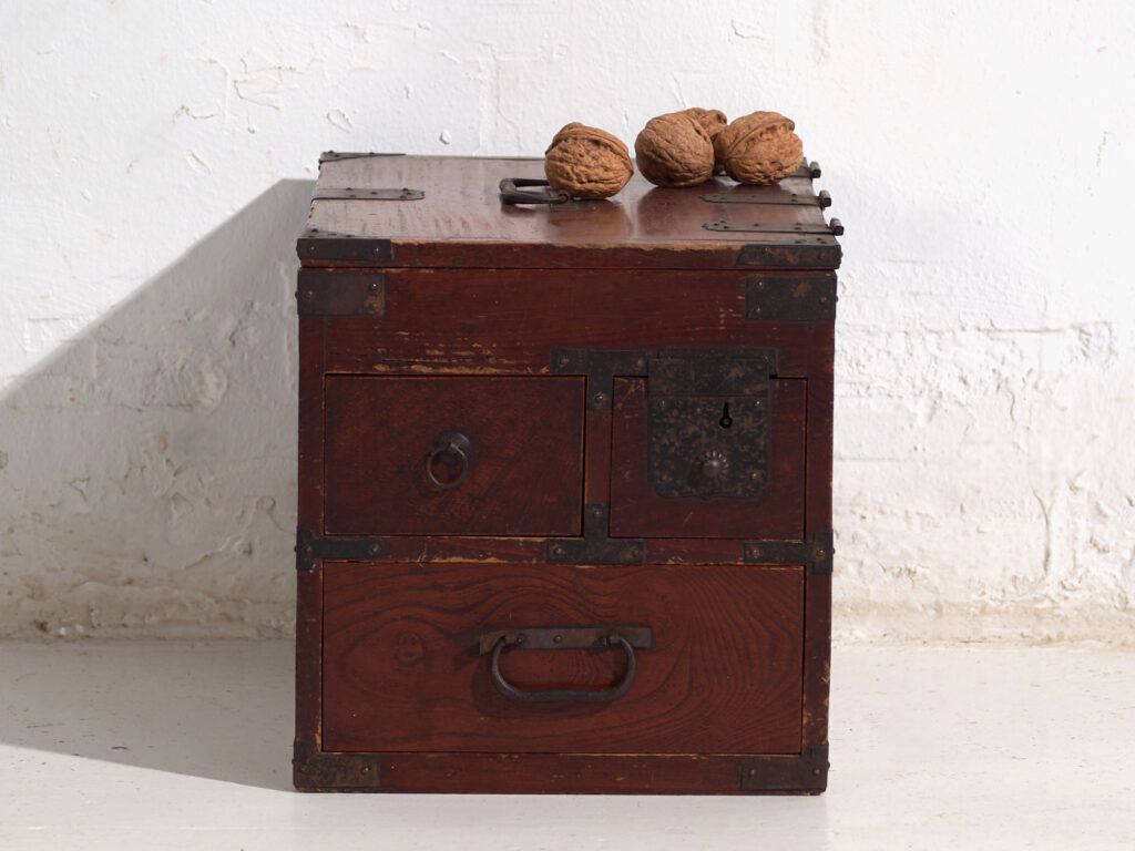 Furniture Small Antique Japanese Kodansu – Meiji / Taishō Period (C.1868 1926) #35 photo