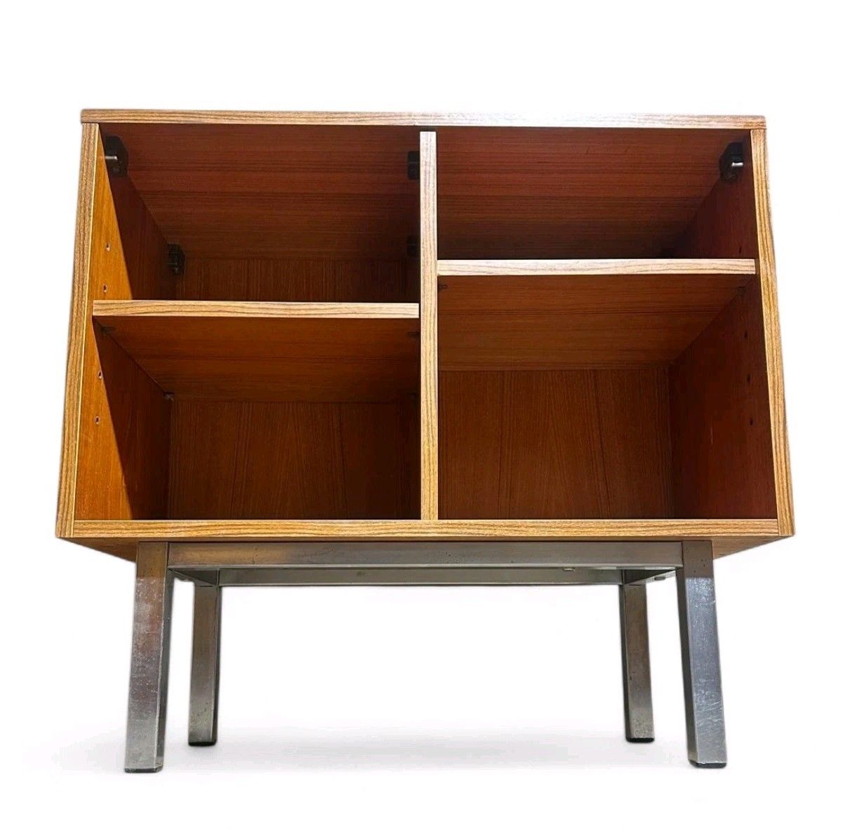 Teak Bookcase Cabinet Media Unit Mid Century Retro C1960s photo furniture