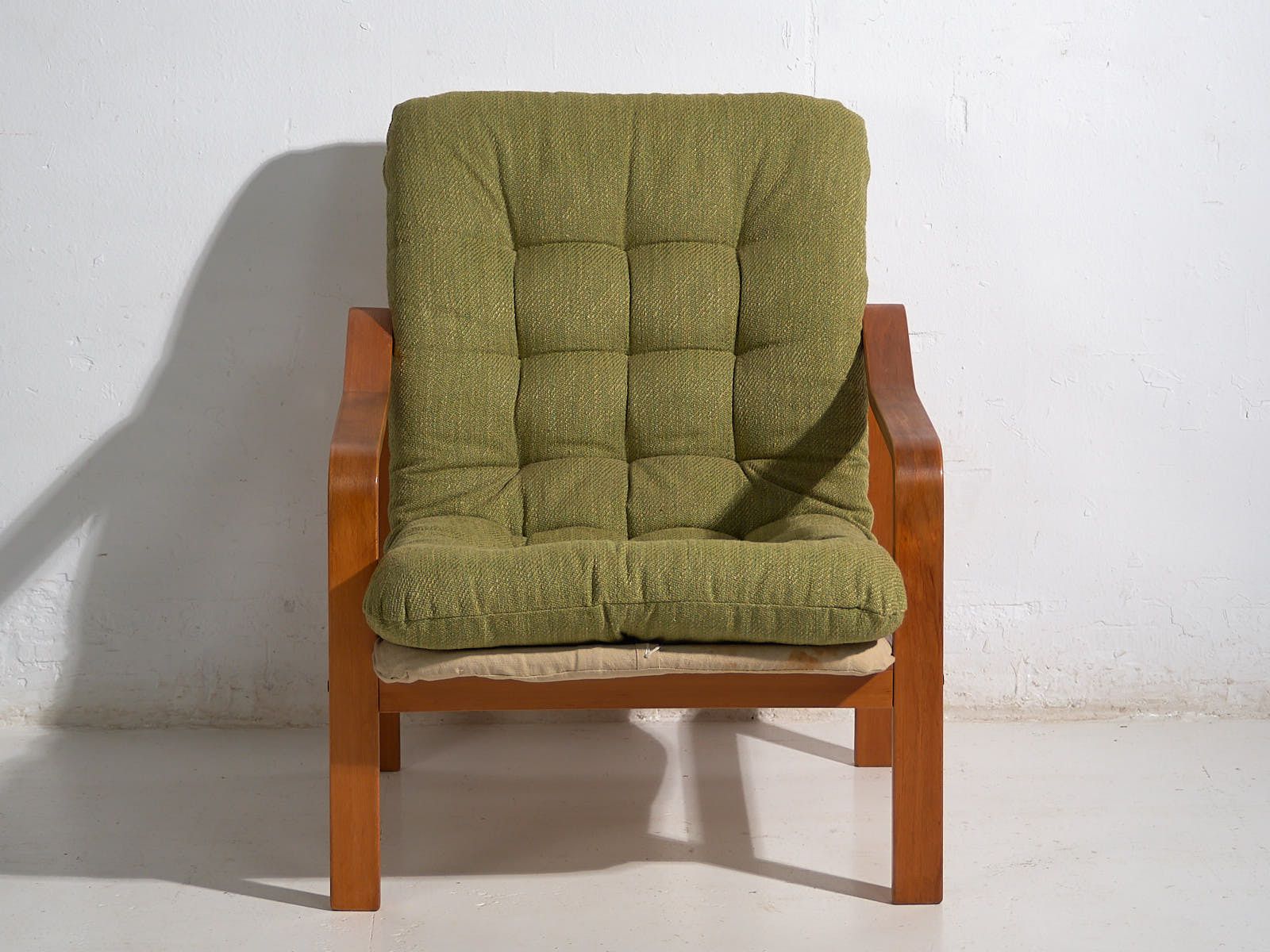 Olive Green Vintage Armchair (C.1950) #80 photo 989.0