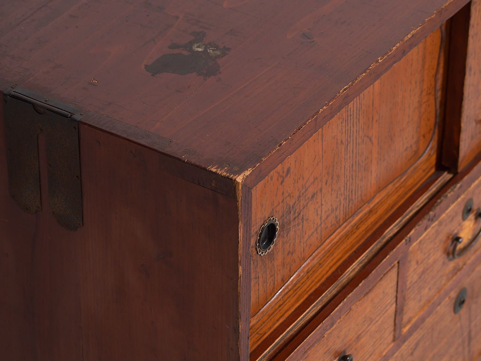 Antique Japanese Chest Of Drawers – Taishō / Showa Period (C.1920 1970) #10 photo 1605.0
