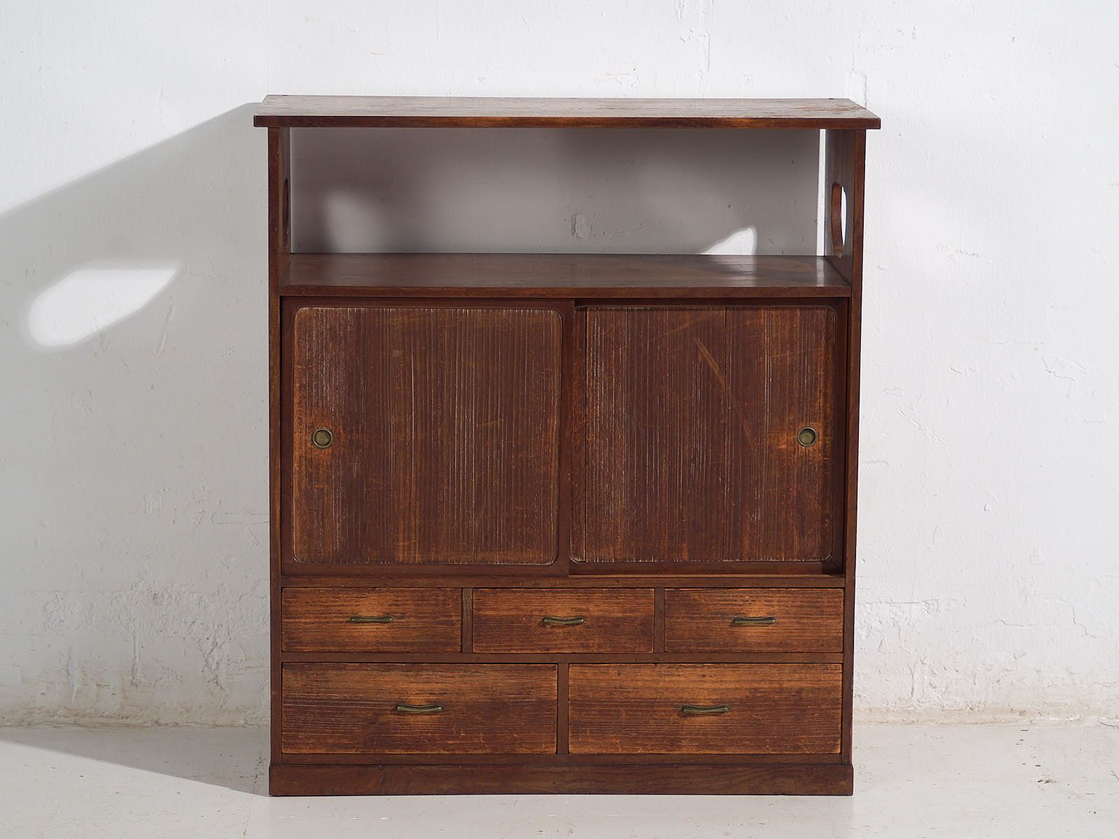 Antique Japanese Small Chest Of Drawers – Showa Period (C.1926 1970) #11 photo vinterior