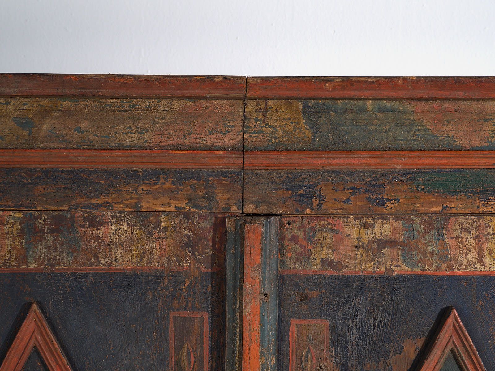 photo buy Austrian Painted Wardrobe – Late 18th – Early 19th Century (C.1780 1820)