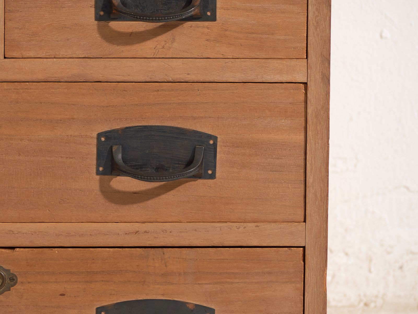 Furniture Small Antique Japanese Cabinet – Taishō / Showa Period (C.1920 1970) #22 photo