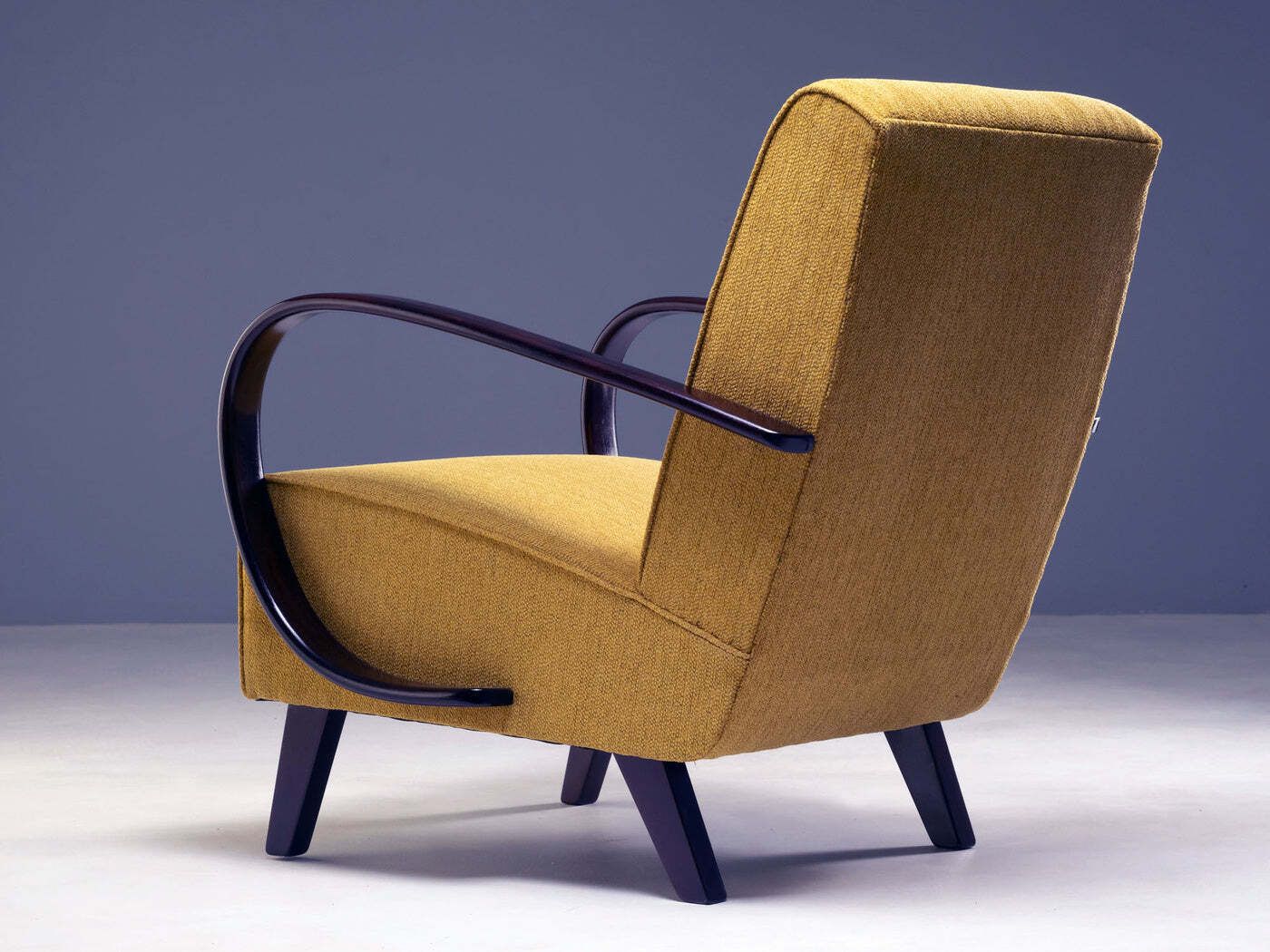 Pair Of Armchairs H 227, Jindřich Halabala, 1930s photo vinterior