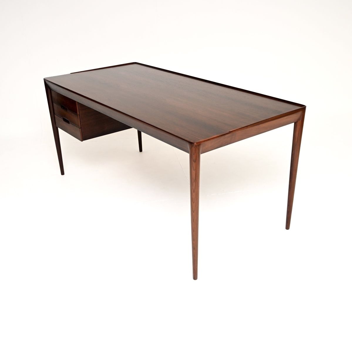 photo furniture Danish Vintage Rosewood Model 36 Desk By Erik Riisager Hansen For Haslev