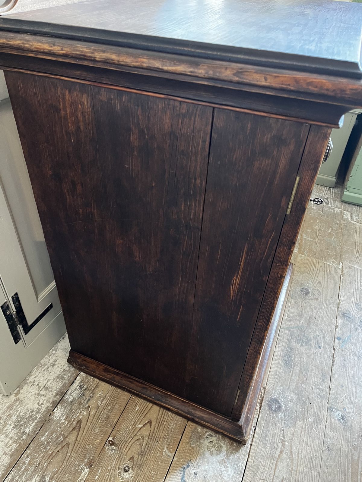 photo furniture A Deep Victorian Aesthetic Movement Cupboard With Drawer