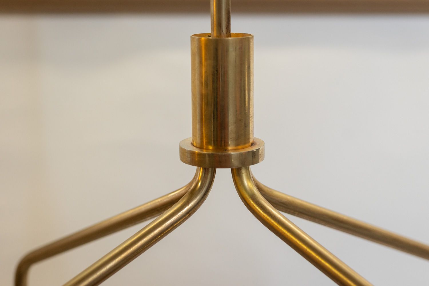 2800.0 Shelf In Gold Plated Brass With Smoked Glass Shelves. 1970s. photo