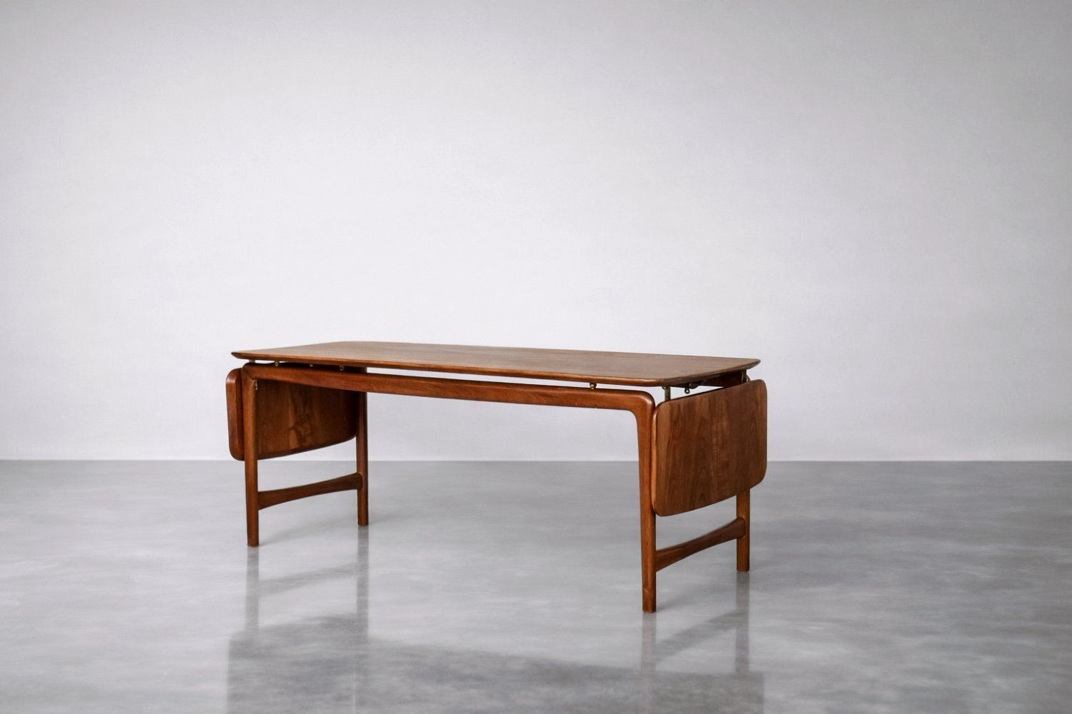 Mid Century Danish Modern Model Fd 15/54 Coffee Table In Teak By Hvidt & Mølgaard Nielsen For France & Daverkosen, 1950s