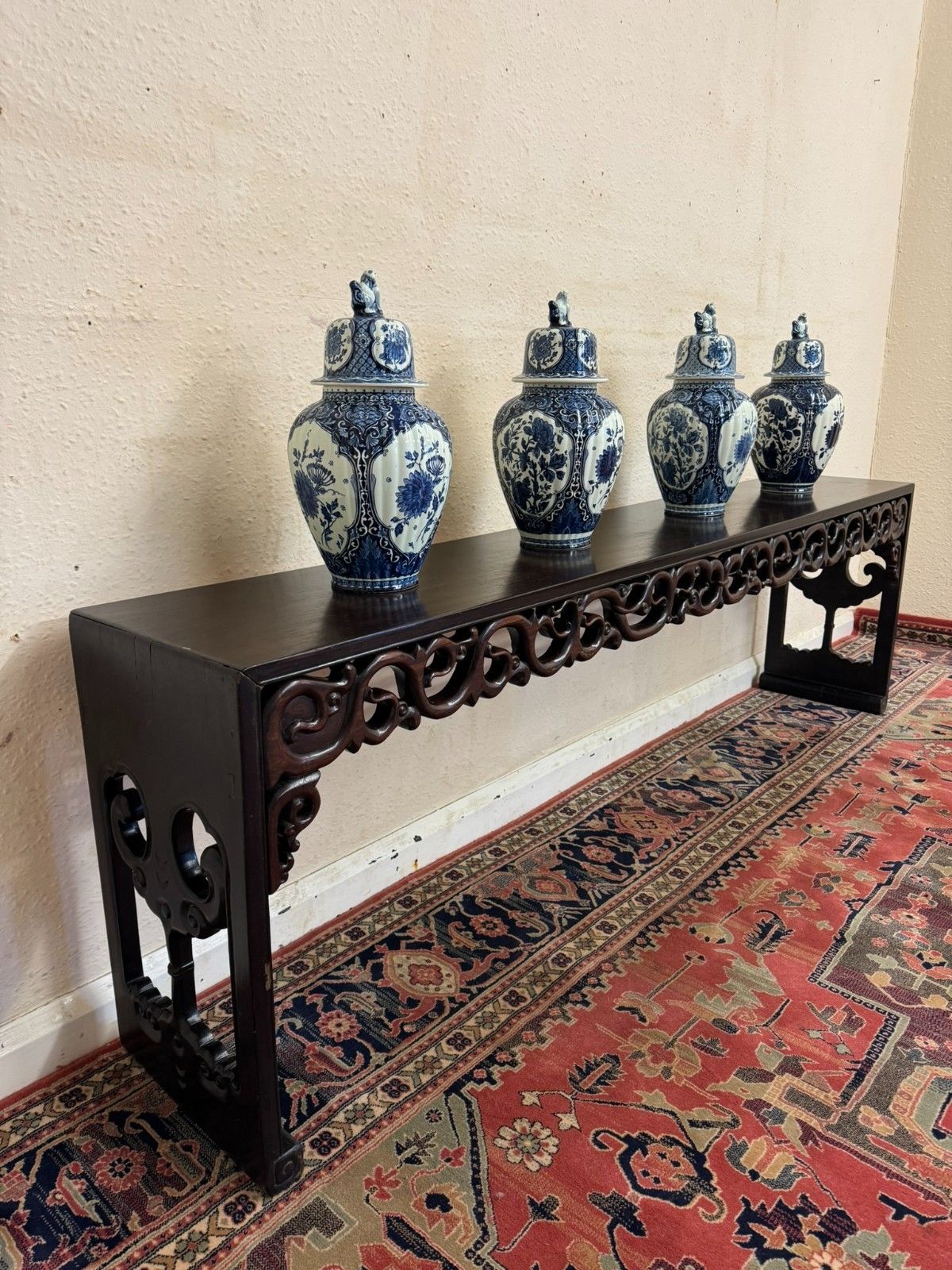 Fabulous Quality Chinese Paduk Wood Window Seat/Bench photo furniture
