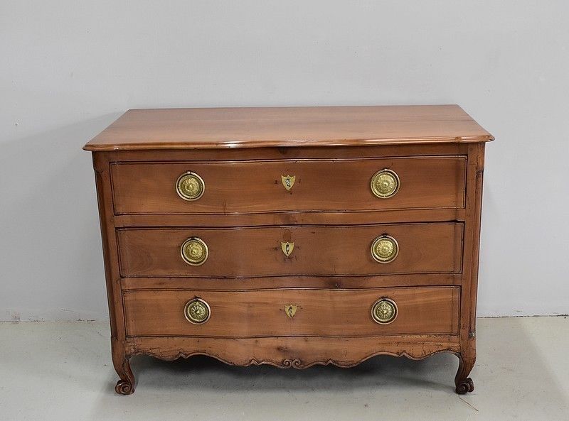 Louis XV Crossbow Chest In Cherry Blond 18th
