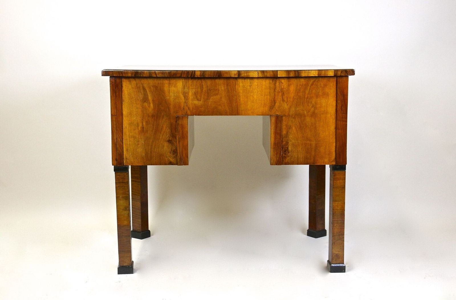 5200.0 19th Century Biedermeier Writing Desk, Nutwood, Austria Circa 1830 photo