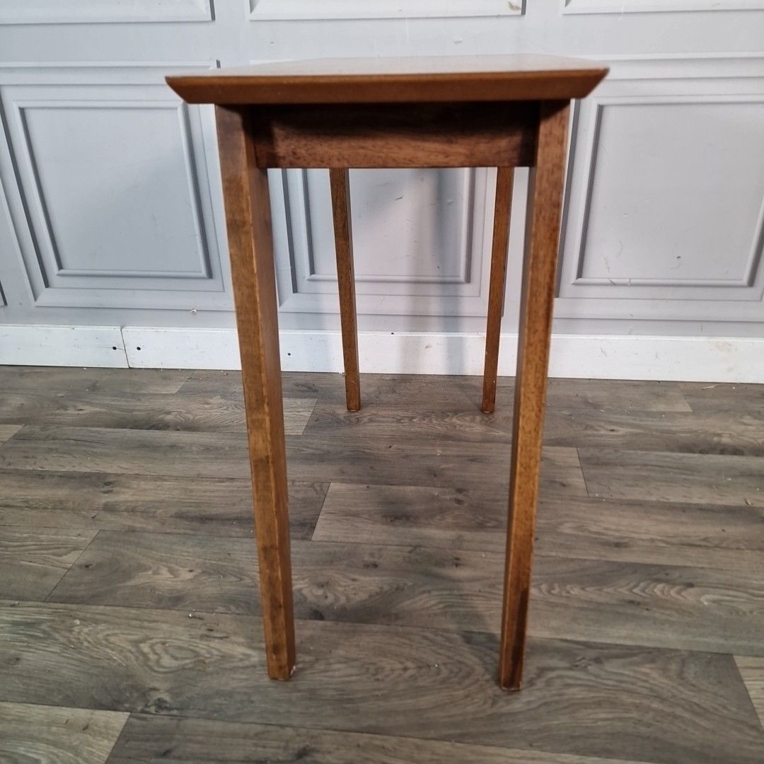 photo for sale Retro Side Coffee Table – Simple Utility Design – Mid Century Vintage Wooden Mcm