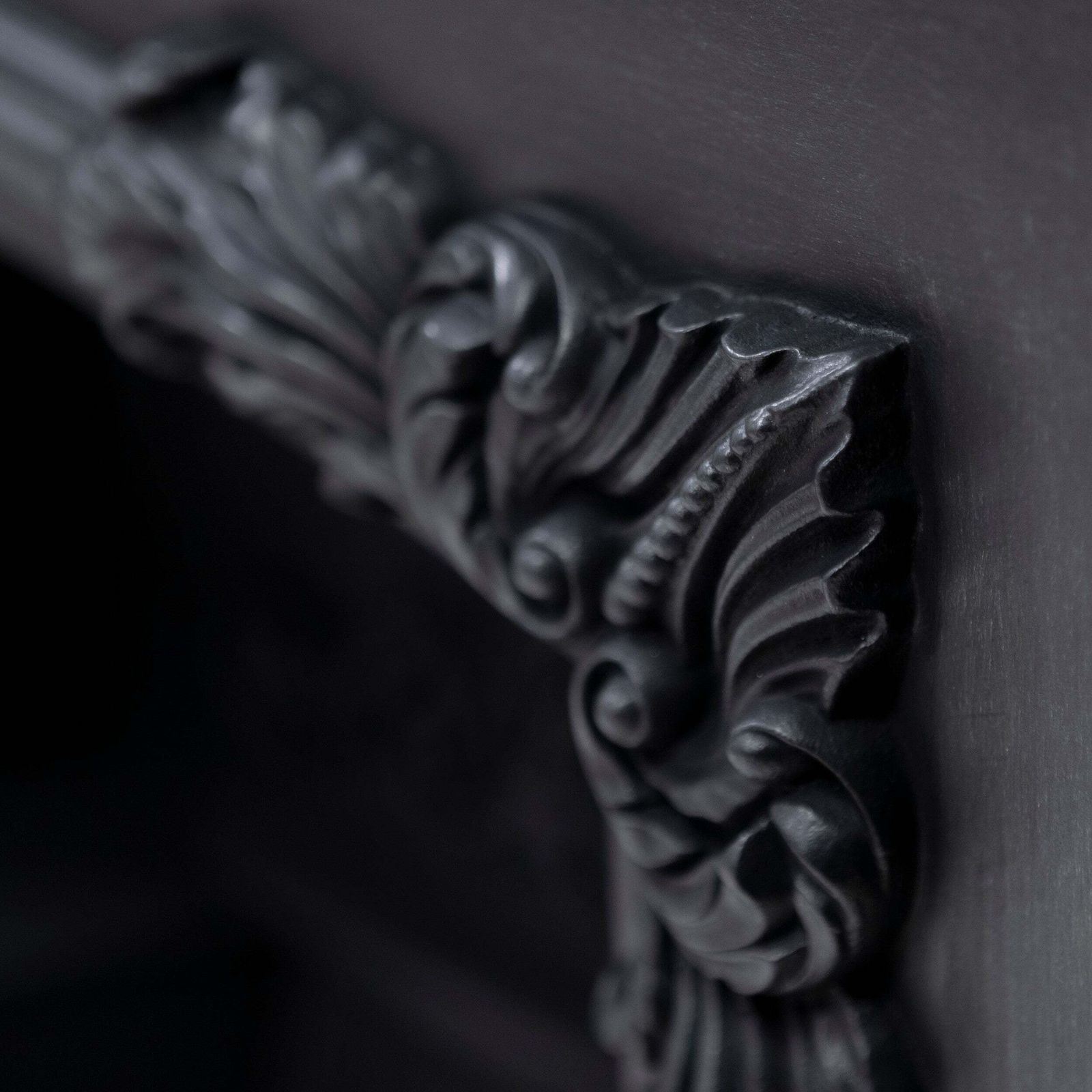photo furniture Antique Ornate Georgian Cast Iron Fireplace Insert | Register Grate
