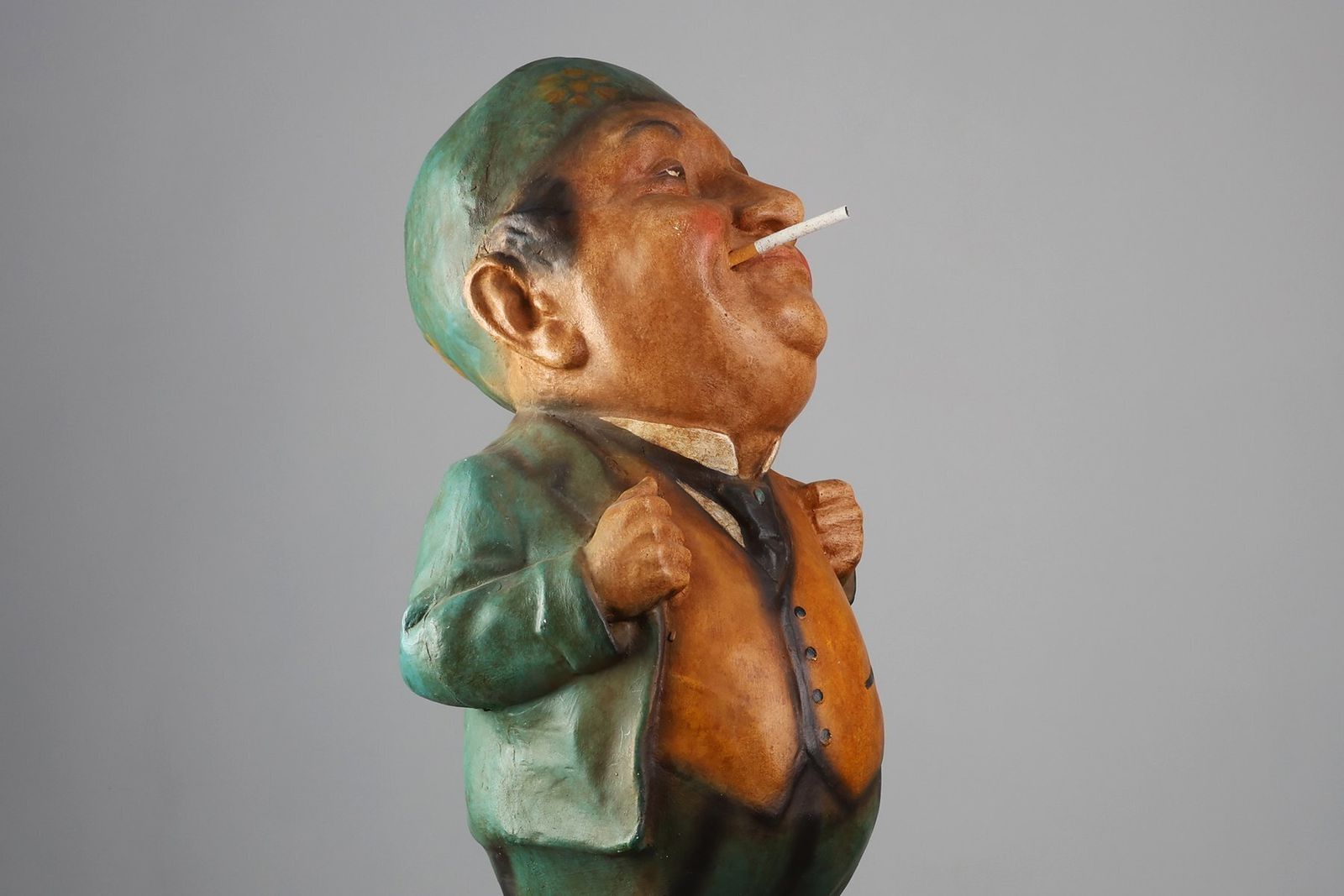 photo furniture Art Deco Advertising Statue For Cigarettes Copain, France, 1920s