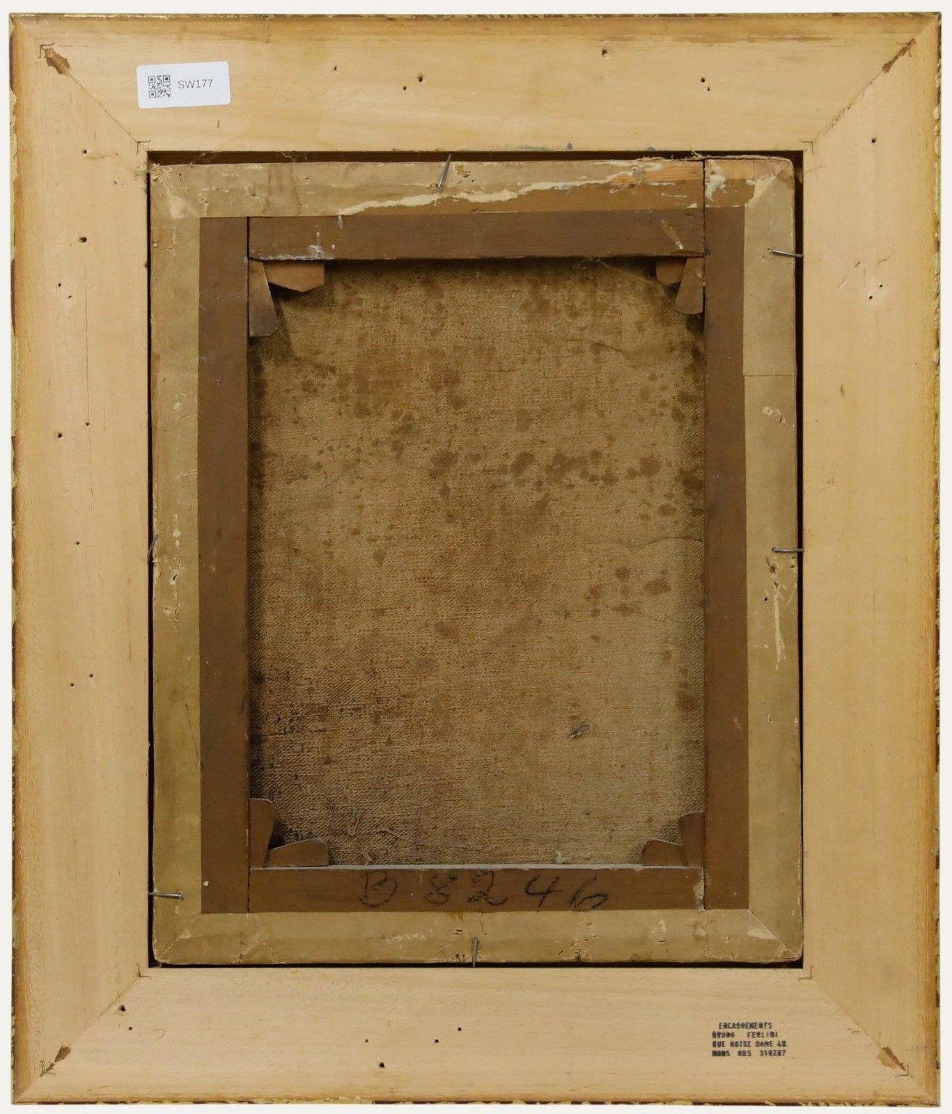 Framed 19th Century Oil Portrait Of A Gentleman photo for sale
