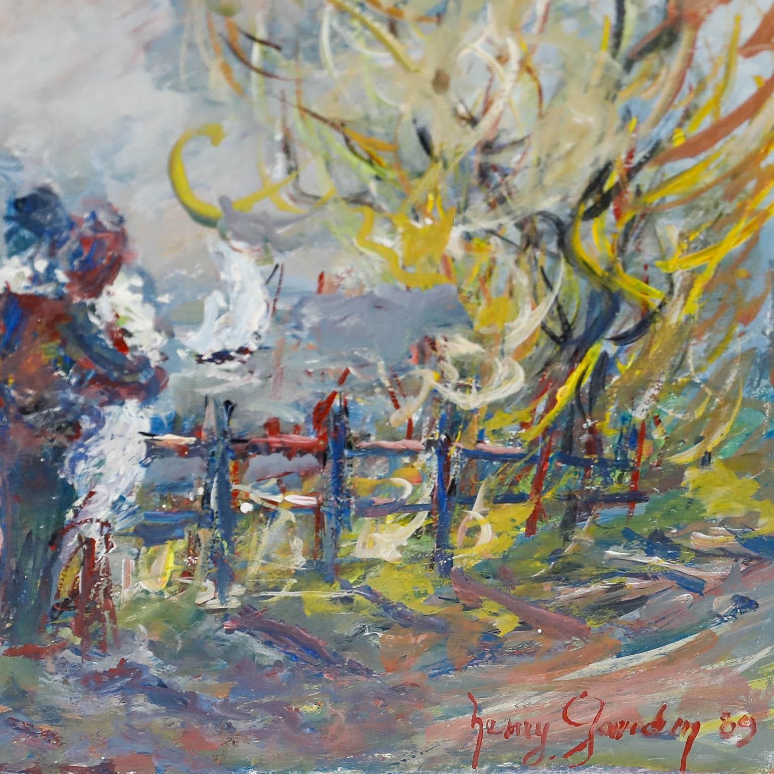 Henri Gaudin 1989 Oil, The Regatta At Sainte Adresse photo 225.0