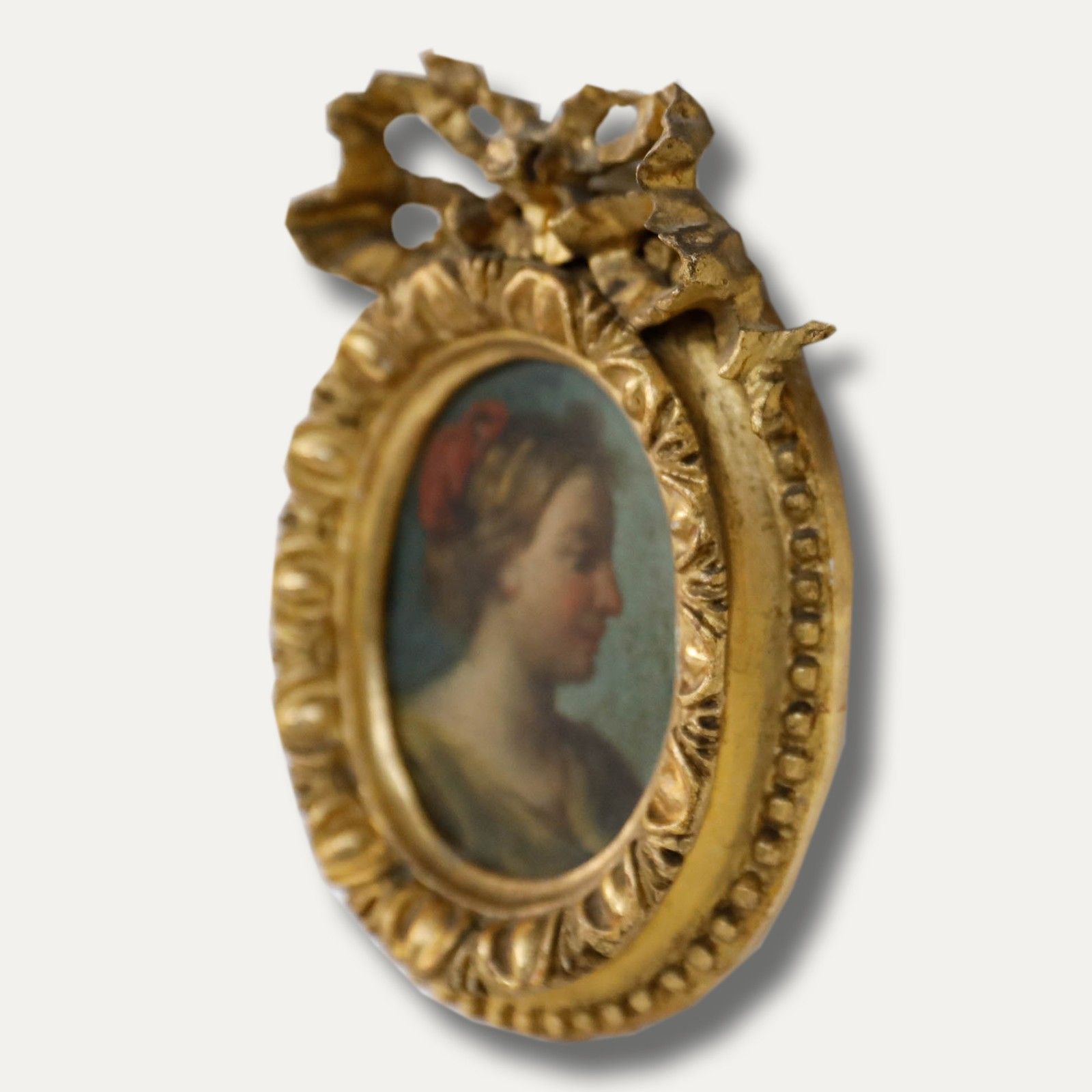 European School 17th Century Oil Portrait Of A Lady With Golden Hair photo for sale