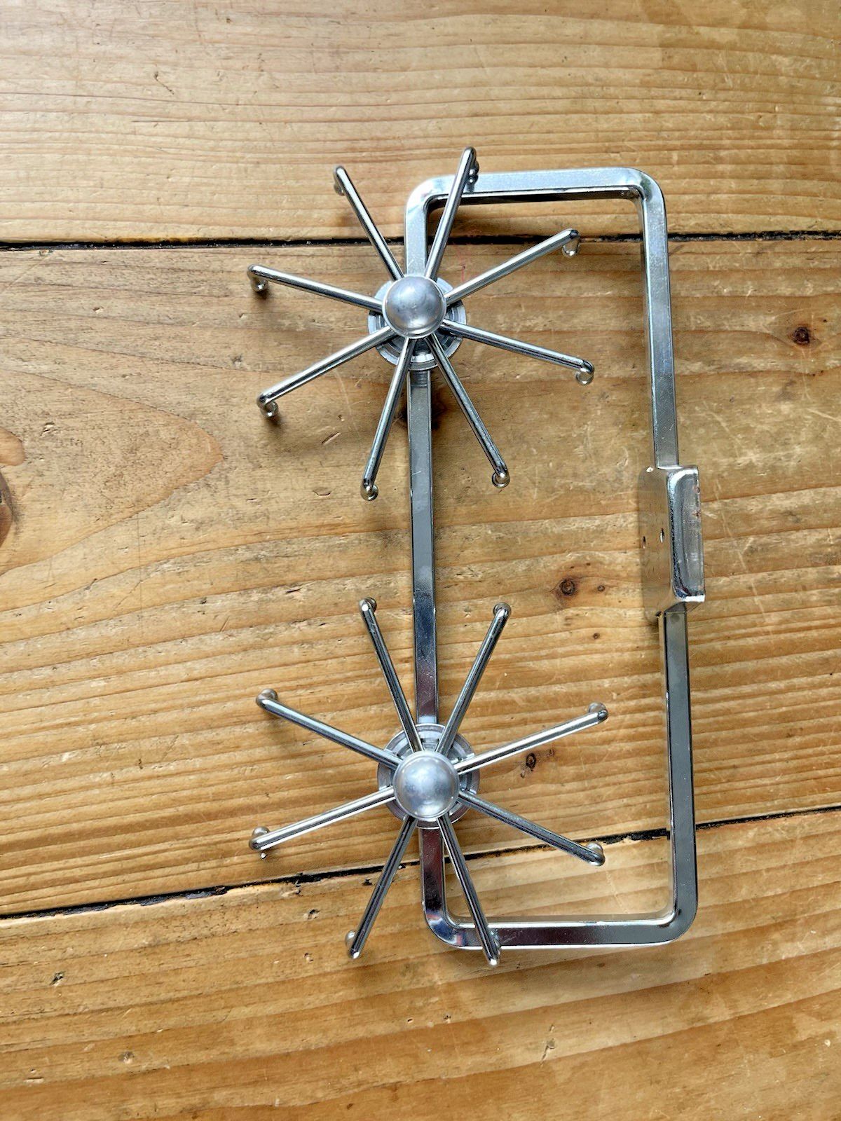 photo furniture Mid Century Modern 60's Atomic Sputnik Revolving Tie Hook Stand Rack Jewellery