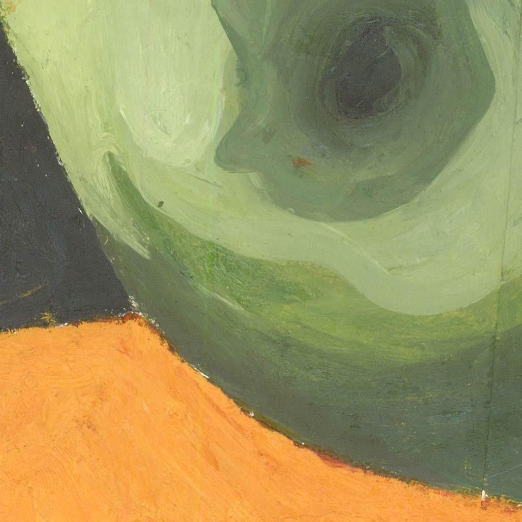 Ben Carrivick Contemporary Oil, Sections Of An Apple photo for sale