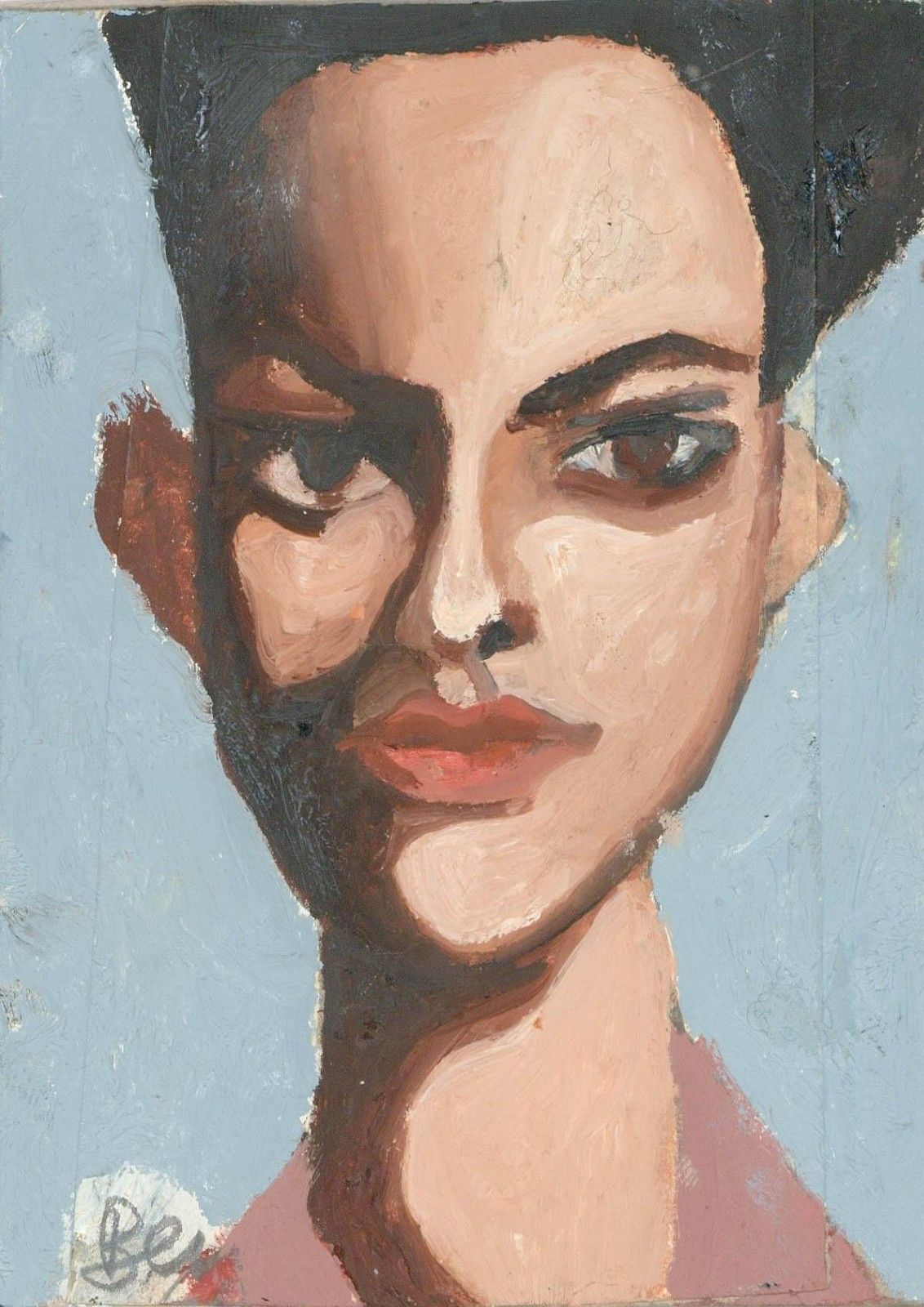 Ben Carrivick Contemporary Oil, Power Gaze photo furniture