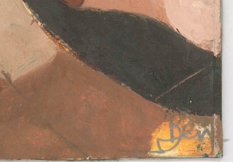 Ben Carrivick Contemporary Oil, Fragments Of A Face II photo Art