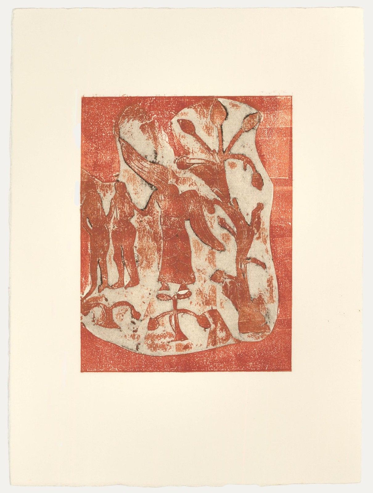 Patricia Johnstone (1944 2023) Contemporary Aquatint, Adam & Eve