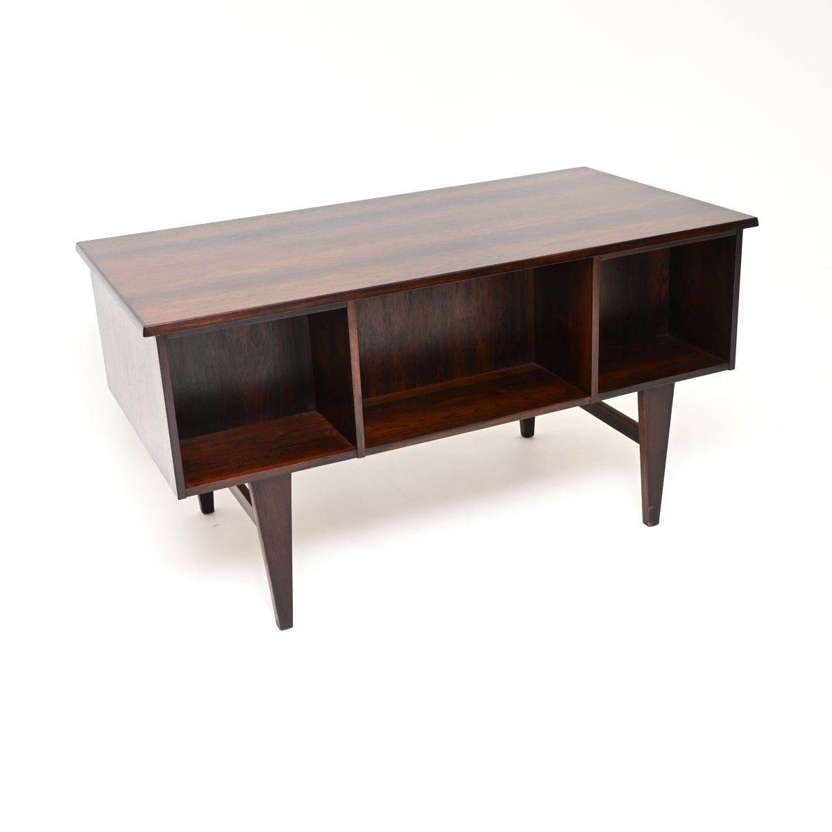 Furniture Danish Vintage Rosewood Desk, 1960s photo