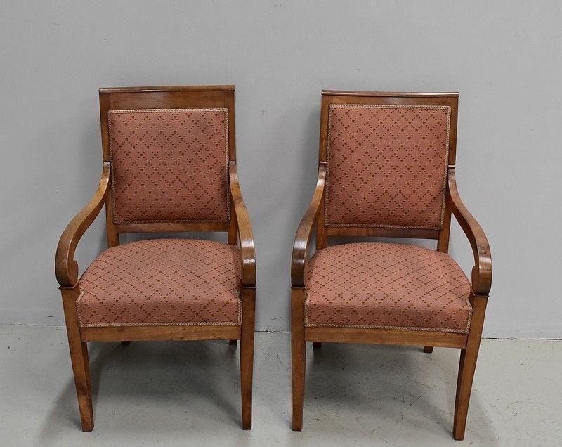 Two Restoration Chairs In Cherry 19th