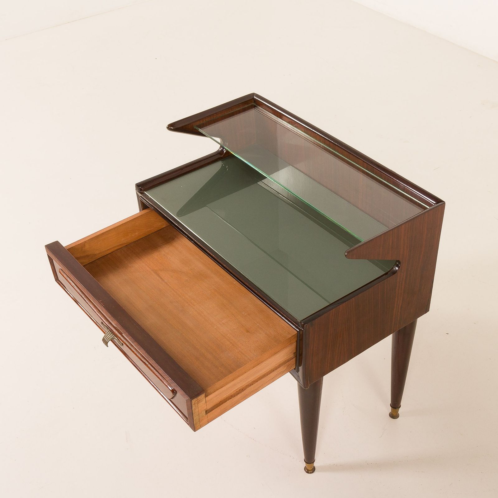 Italian Mid Century Side Table In The Style Of Paolo Buffa, 1950s photo furniture