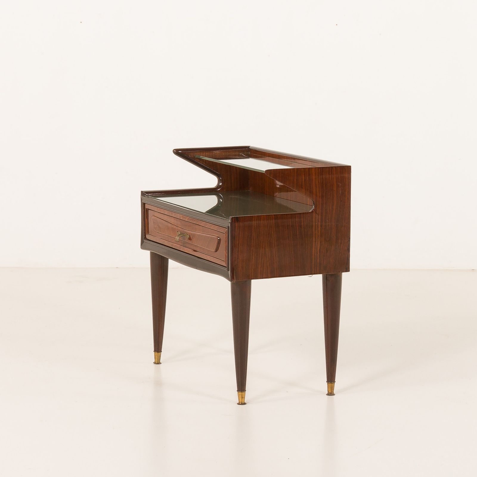 Italian Mid Century Side Table In The Style Of Paolo Buffa, 1950s photo vintage