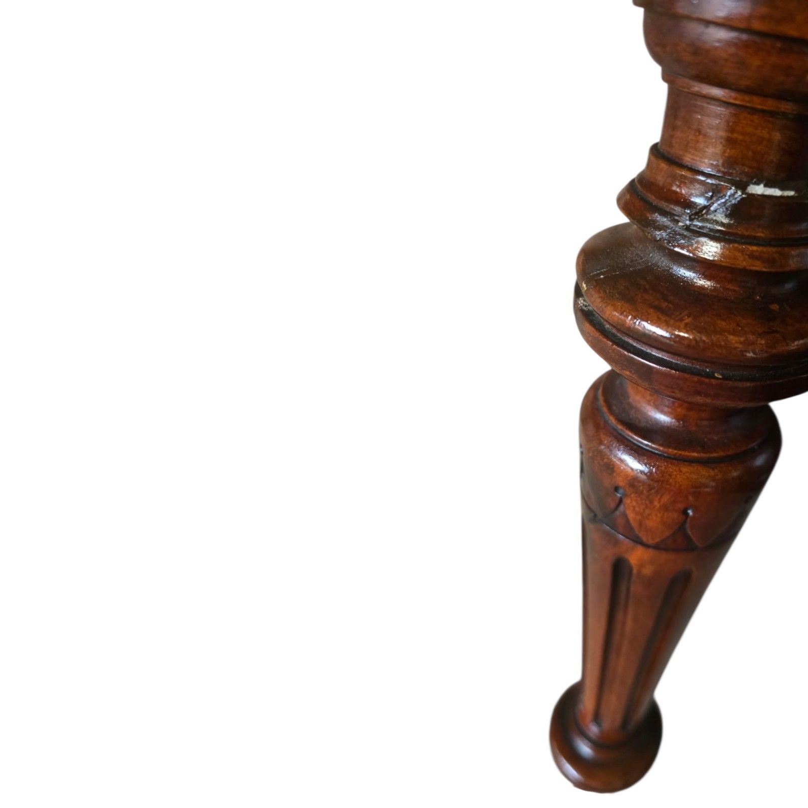 Pair Of Antique Victorian Aesthetic Movement Walnut Dining Chairs C.1880 photo for sale