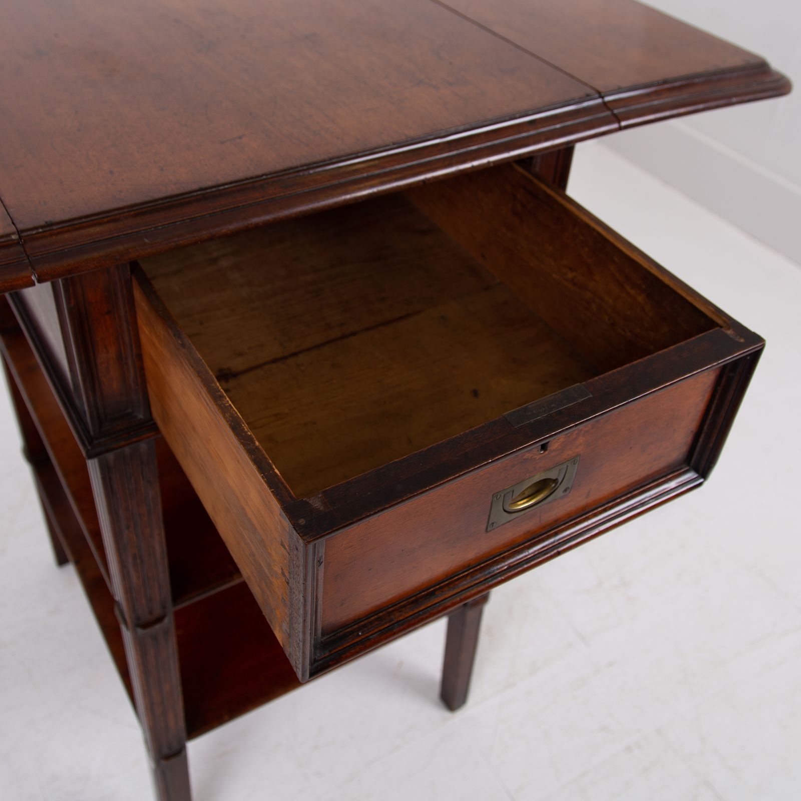 Victorian Table With Drawer & Drop Leaves C1880 photo vinterior
