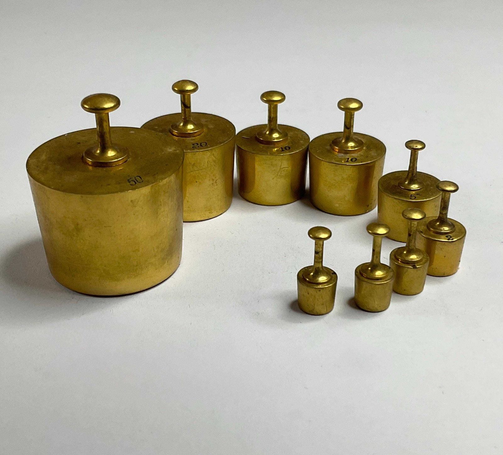 photo for sale Antique Balance And Weights, Two Sets