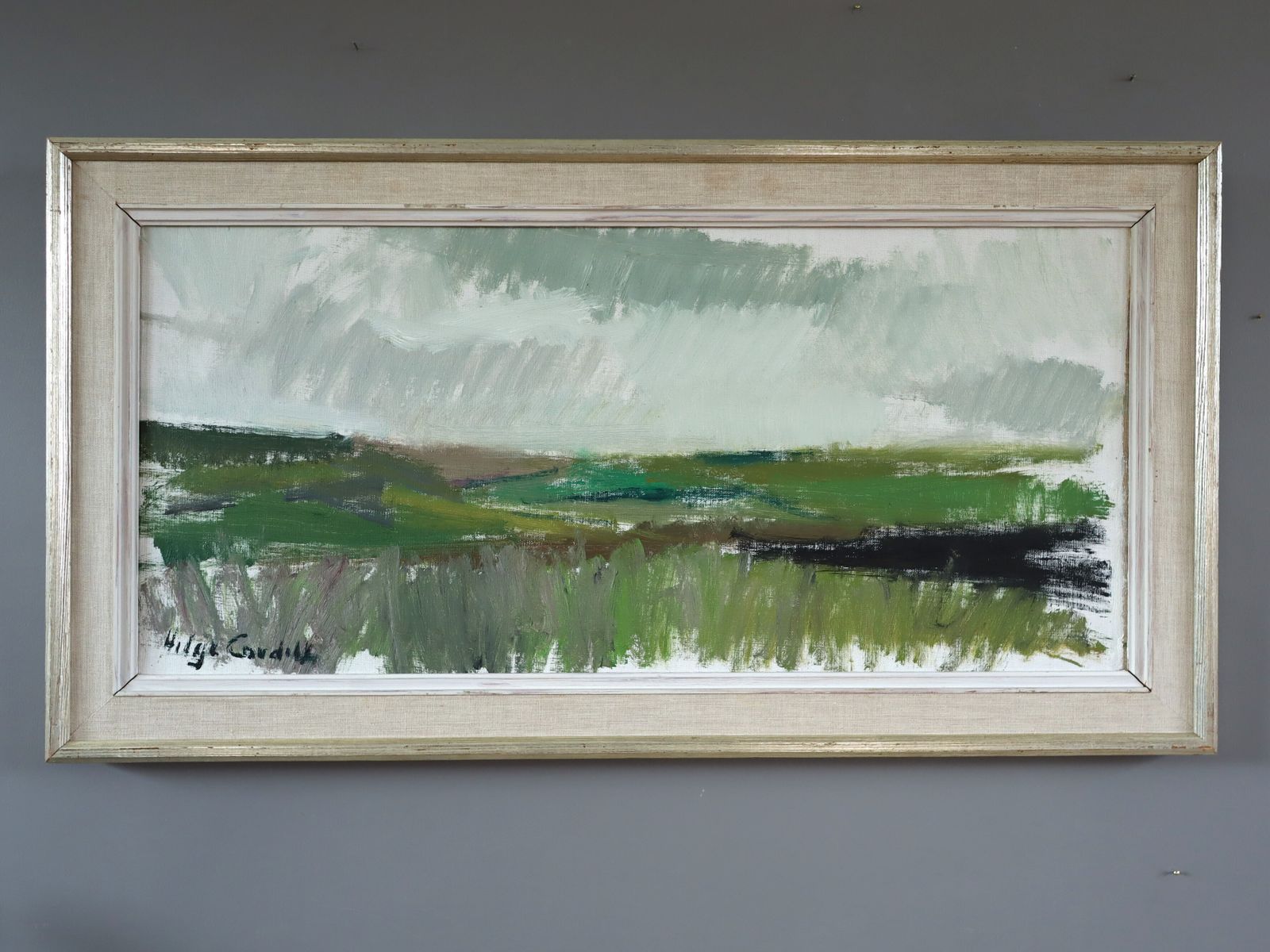 Earth And Air Oil Painting, Modernist
