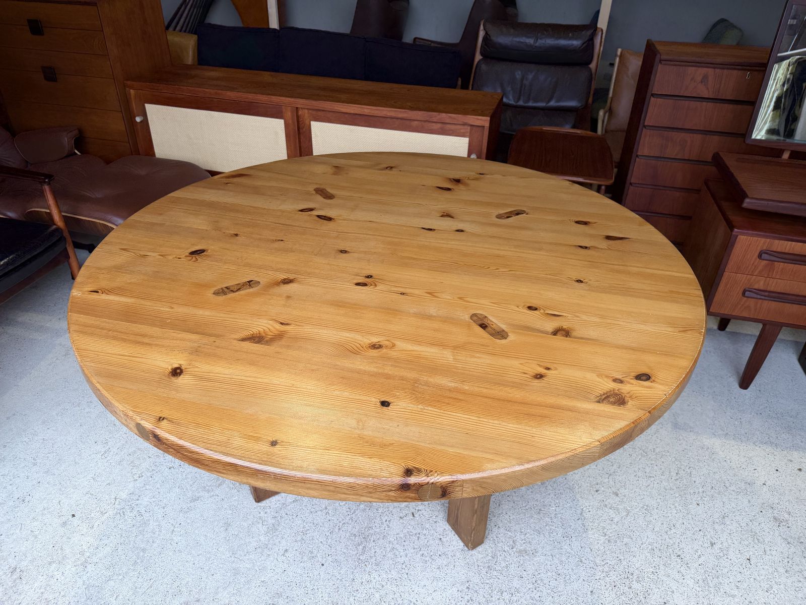 photo buy Large Pine Dining Table By Karl Andersson & Söner For Roland Wilhelmsson Sweden