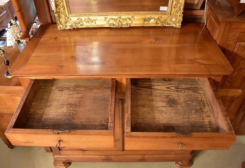 Sideboard Cherry Wood Epoque 1900 photo for sale