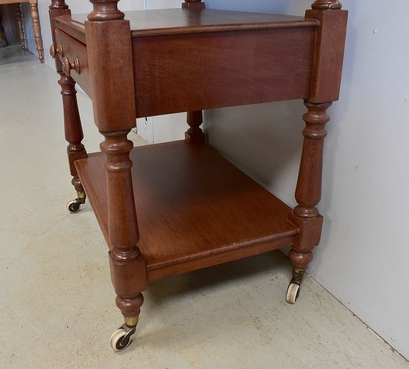 Shelf Serving Mahogany Blond , 19th photo vinterior