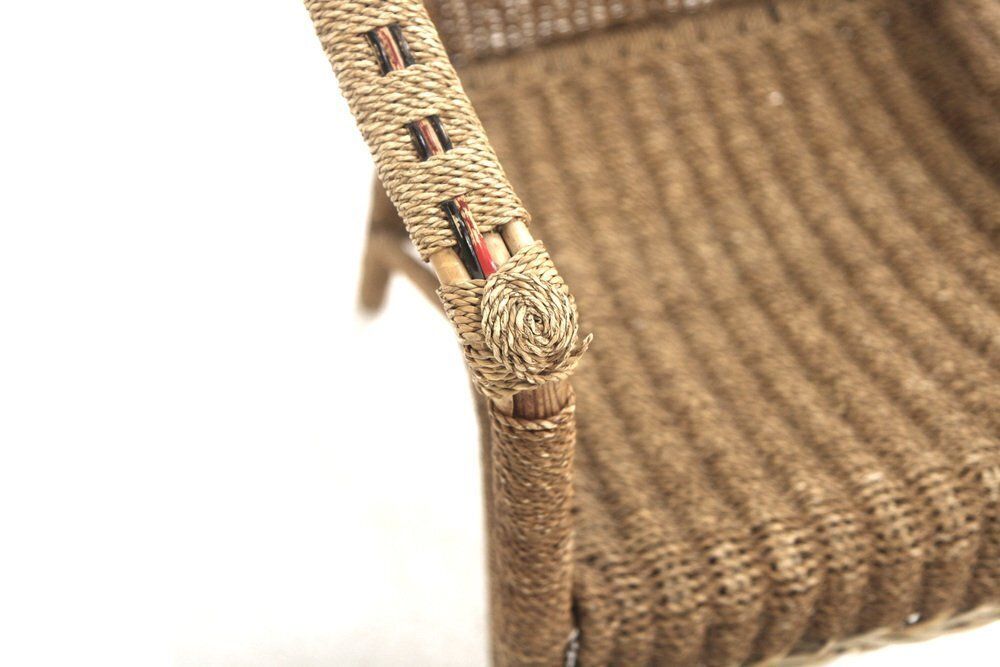 Vintage Rattan Armchair, Sweden, 1950s photo buy