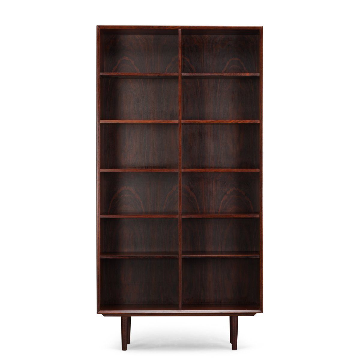 Mid Century Modern Rosewood Bookcase, 1960s