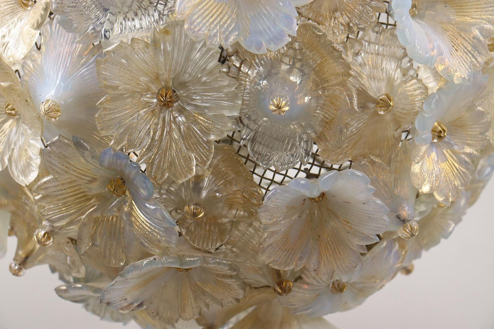 Beautiful Murano Chandelier photo Lighting
