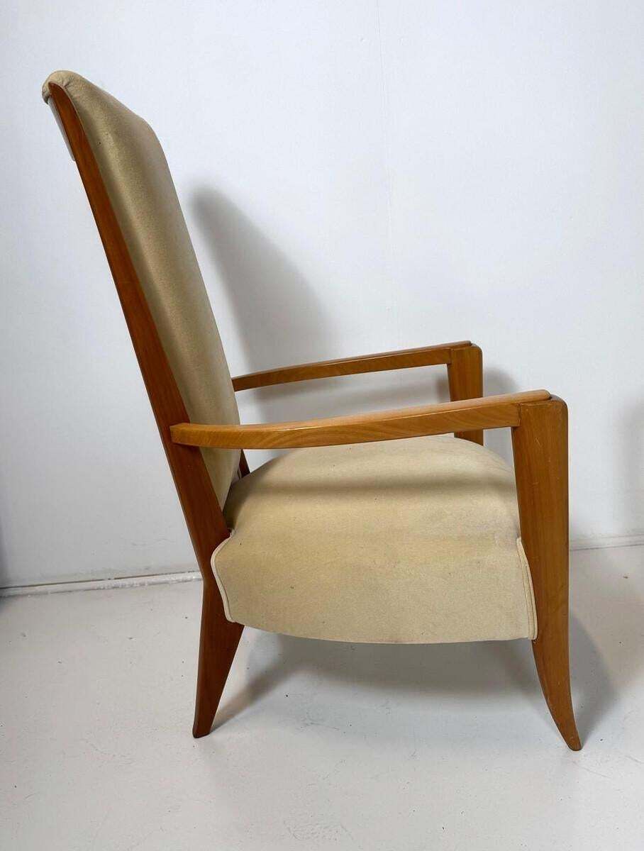 Pair Of Art Deco Armchairs By André Sol, France photo for sale