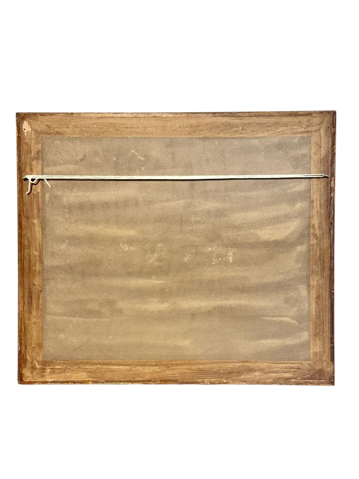 1387.0 Empire Period Rectangular Giltwood Mirror, France 19th Century photo