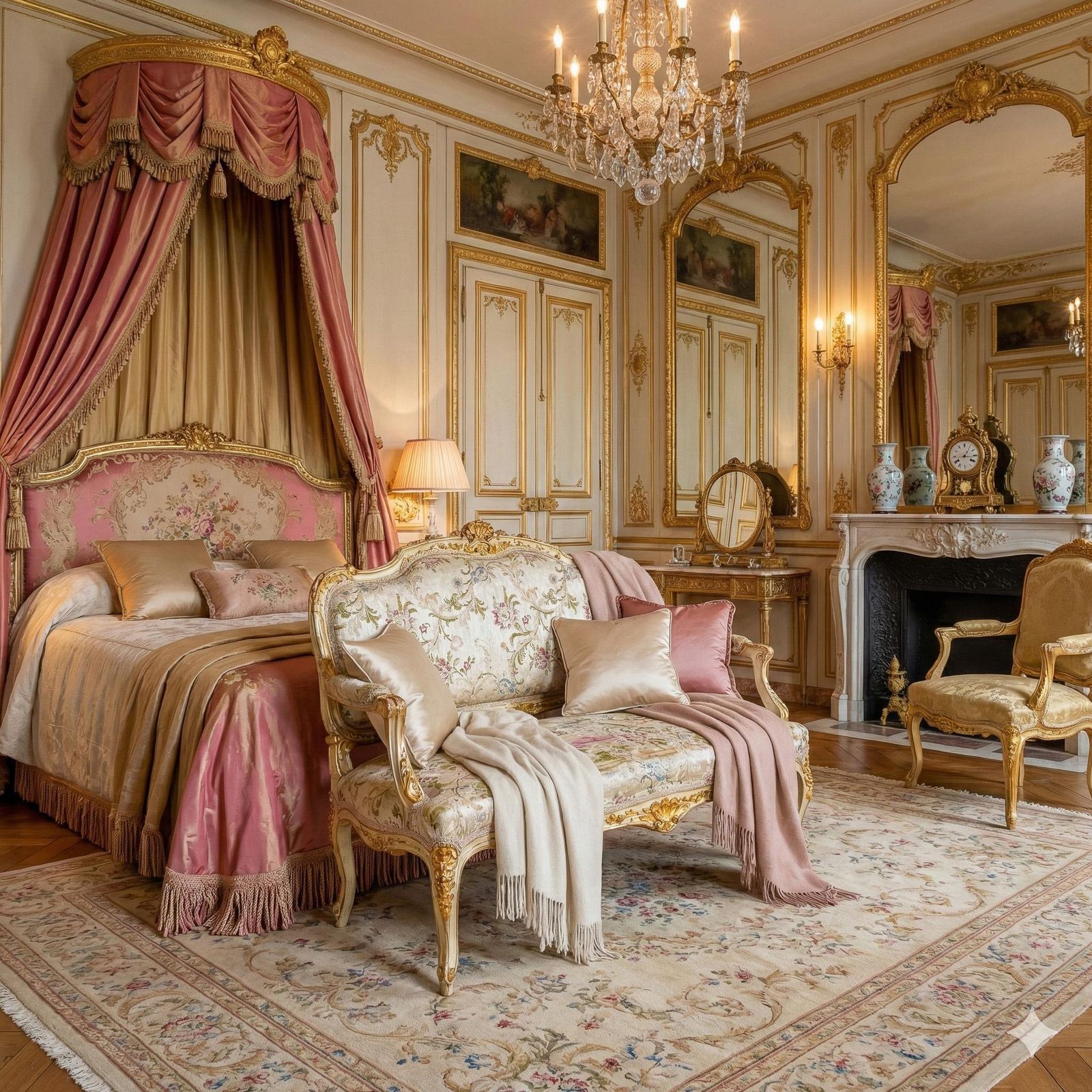 A 19th Century Italian Louis XV–Style Giltwood Salon Suite photo 6525.0
