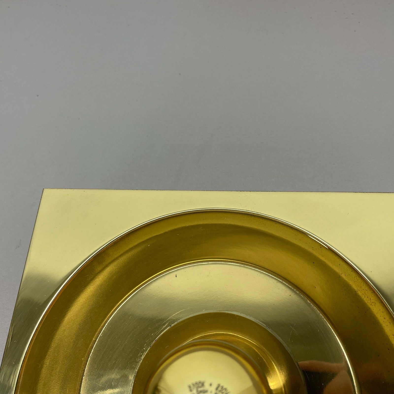 Rare Brass Pop Art Metal Wall Light By Klaus Hempel For Kaiser Leuchten, 1970s photo vintage