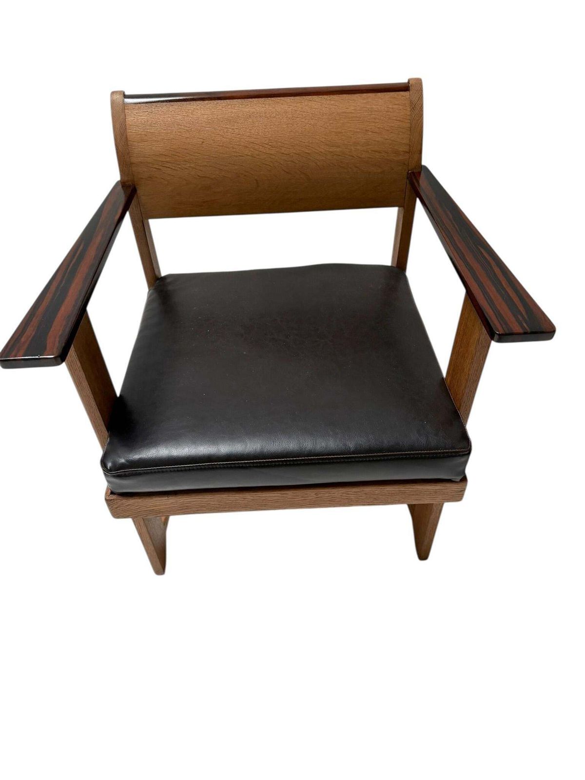 Two Art Deco Modernist Armchairs By Anton Lucas For N.V. Meubelkunst, 1920s photo vintage