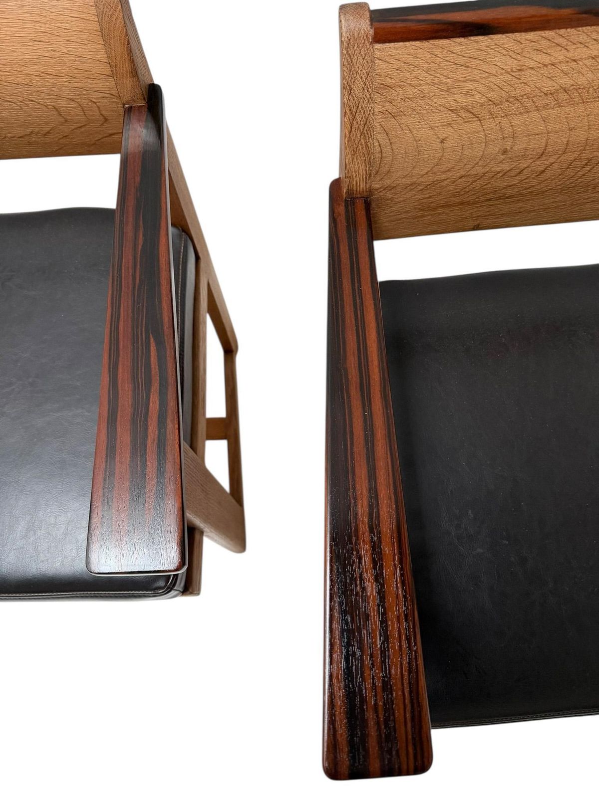 Furniture Two Art Deco Modernist Armchairs By Anton Lucas For N.V. Meubelkunst, 1920s photo