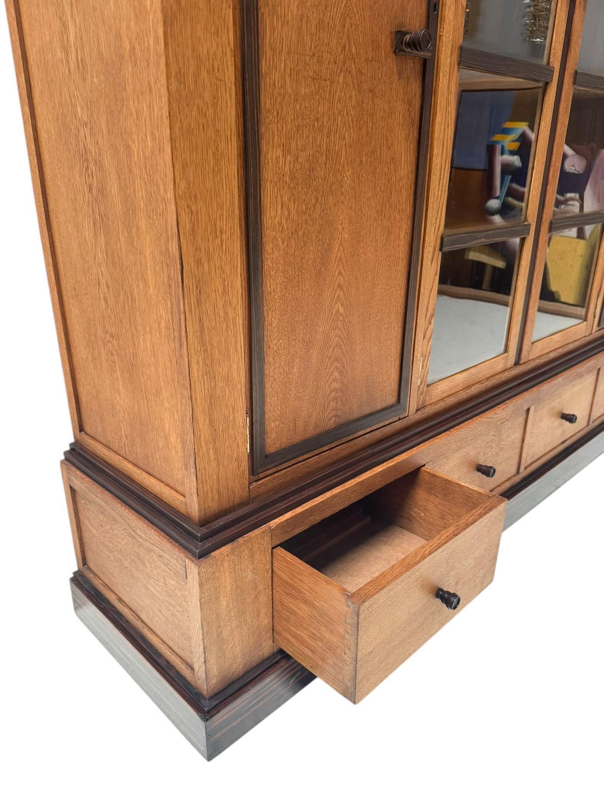 photo buy Art Deco Modernist Four Door Bookcase, 1920s