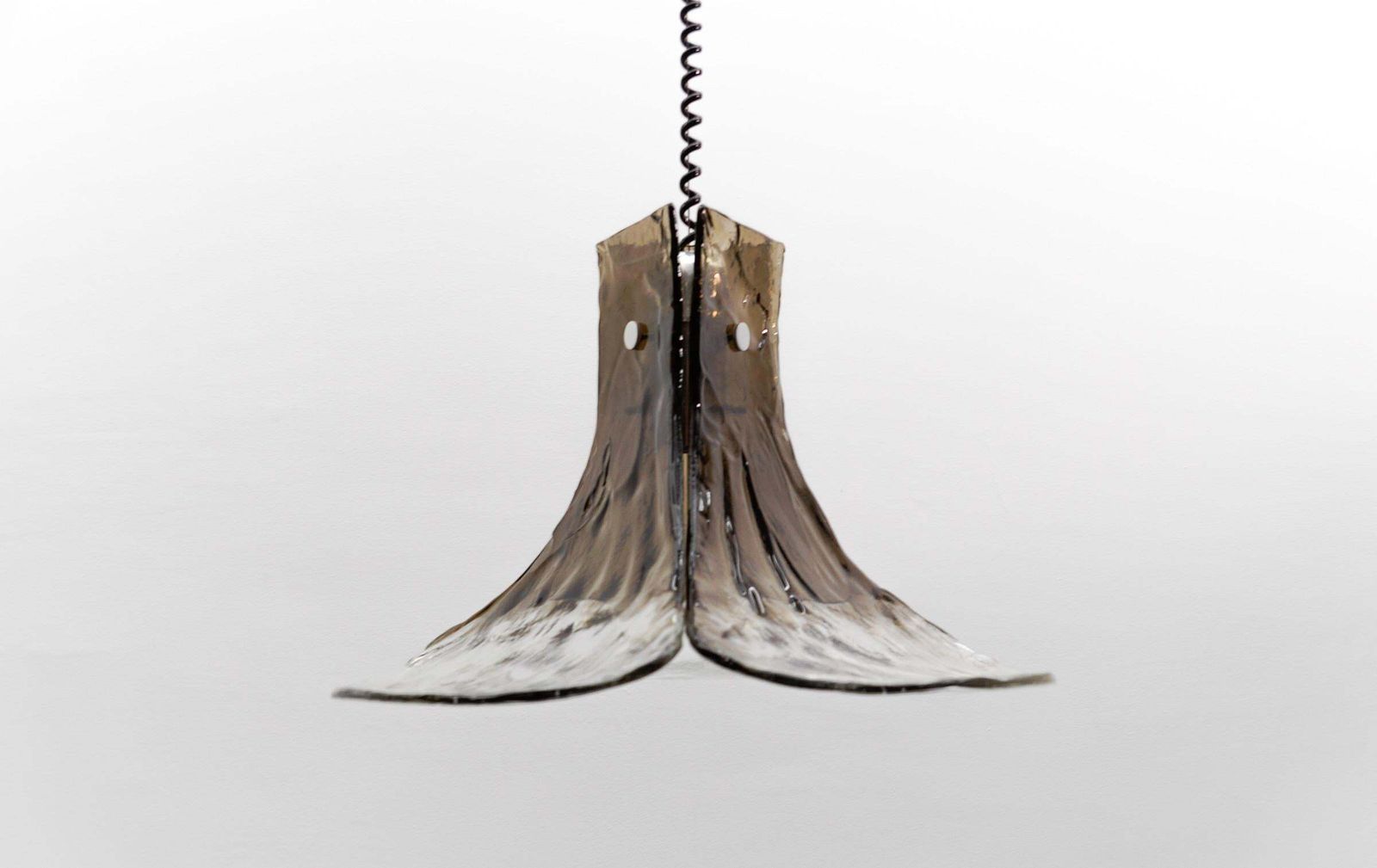 Carlo Nason Mazzega Pendant Lamp For J.T. Kalmar In Murano Glass, 1970s photo for sale