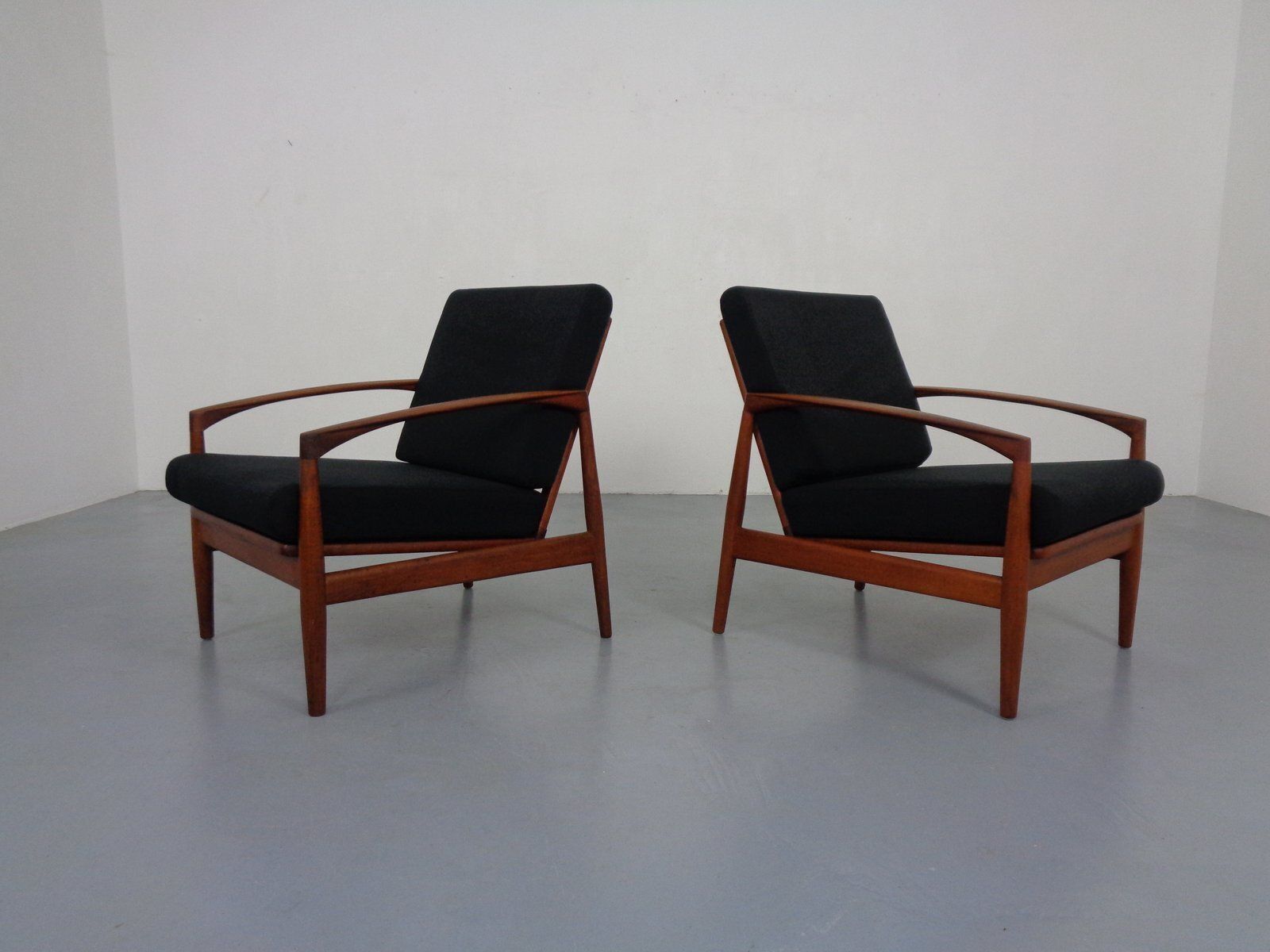 Goldfeder Teak Armchairs From Carl Straub, Germany, 1950s, Set Of 2 photo furniture